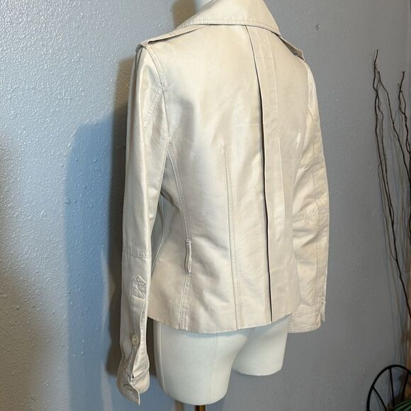 GIANFRANCO FERRE women’s double breasted jacket size 42 missing belt - Picture 6 of 15